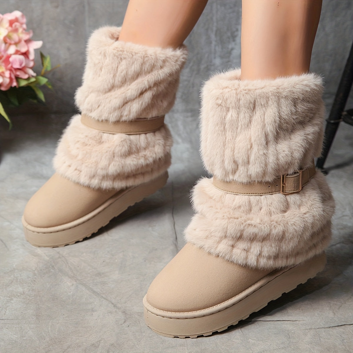 Women's Snow Boots – Wide Fit Non-Slip for Cold Weather – main product image