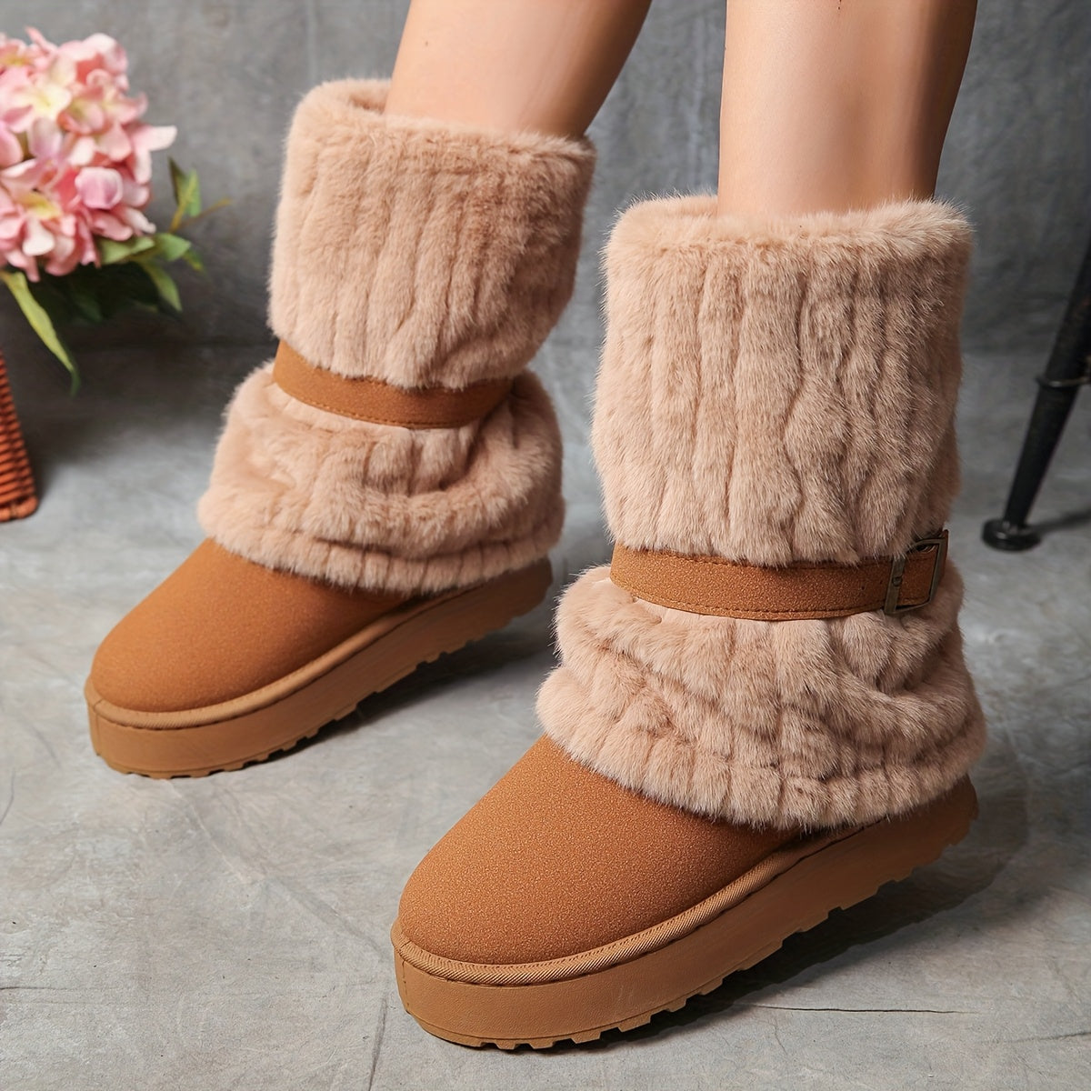 Women's Snow Boots – Wide Fit Non-Slip for Cold Weather – view 2