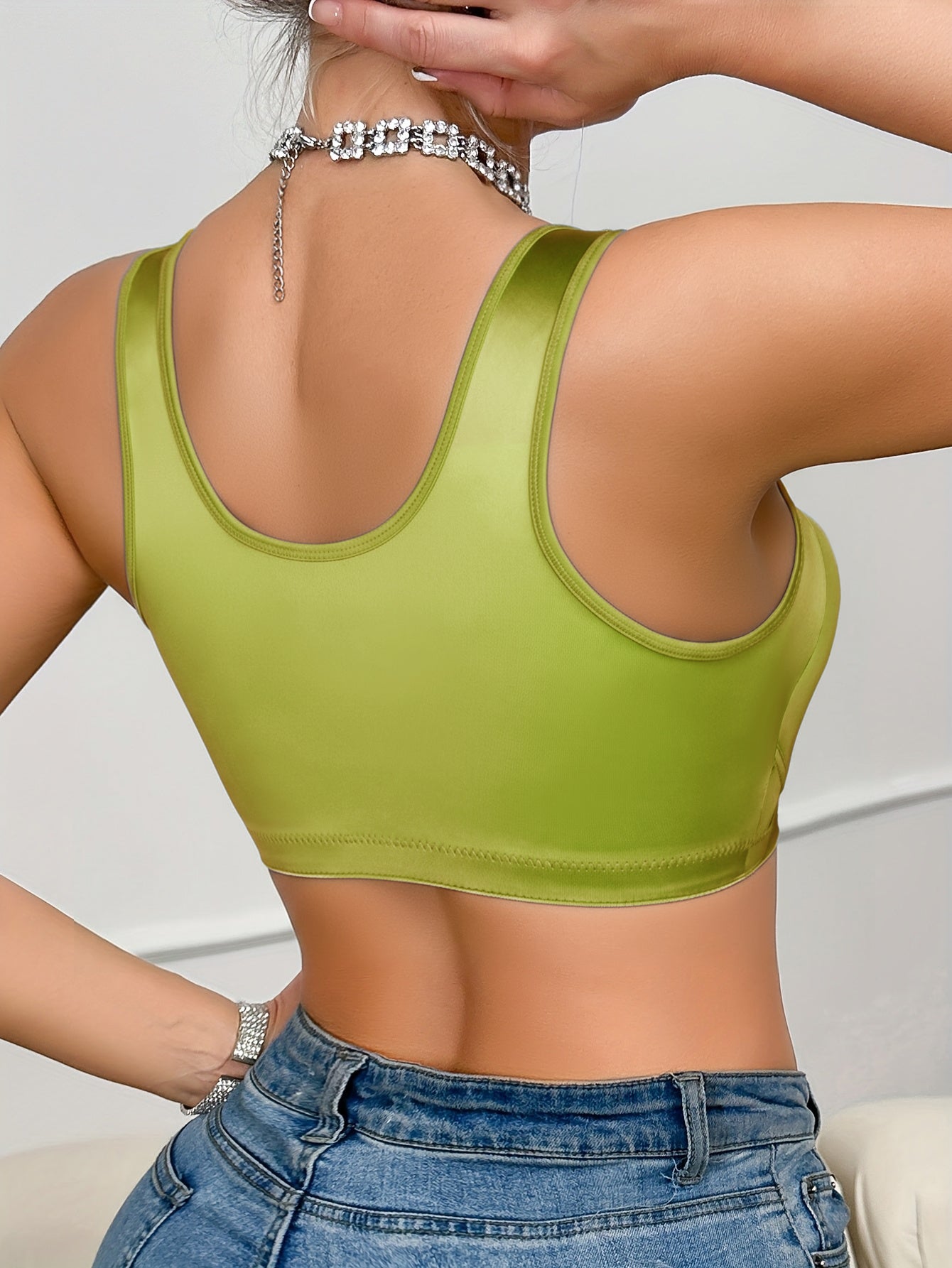 Women's Soft Support Bra - Fixed Padding, Everyday Support – view 14