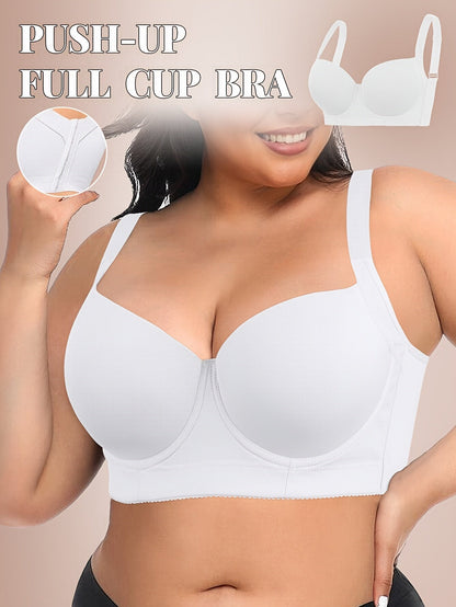 Women's Soft Support Bra - Seamless, Soft Support - Beige Color detail view