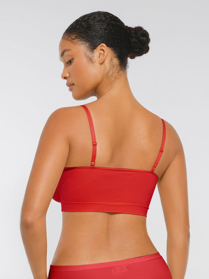 Women's Soft Support Bra - Seamless, Soft Support - Black – view 13