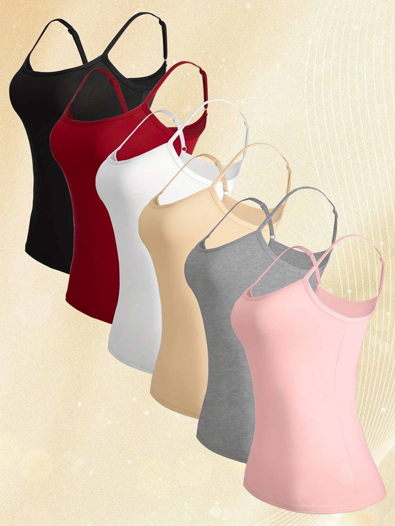 Women's Solid Color Camisole - Short Sleeve – view 2