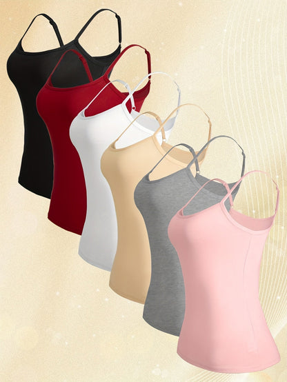 Women's Solid Color Camisole - Short Sleeve – view 2