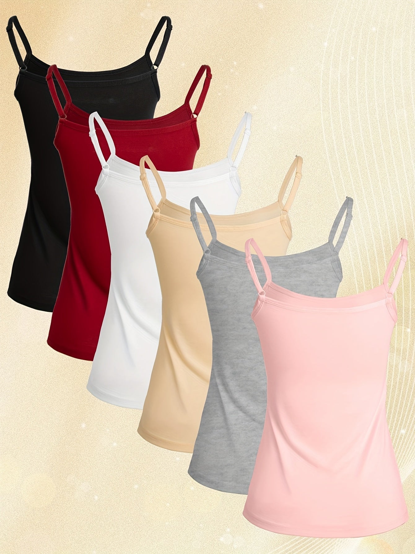 Women's Solid Color Camisole - Short Sleeve – view 10