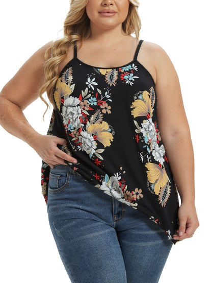 Women's Solid Color Camisole - Sleeveless – 3-Color Selection detail view