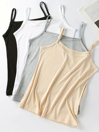 Women's Solid Color Camisole - Sleeveless – Sizes S–XL – view 5