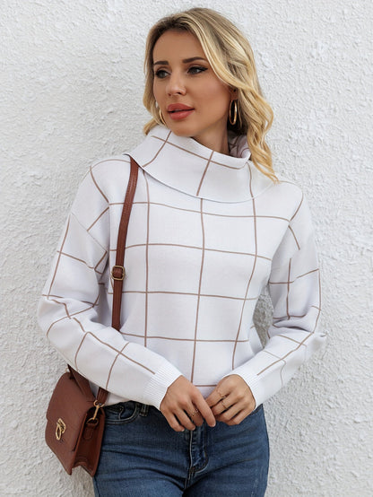 Women's Solid Color Shirt - Long Sleeve – White detail view