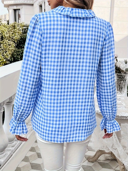 Women's Solid Color Shirt - Short Sleeve – 7-Color Selection detail view