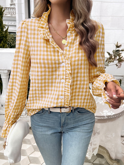 Women's Solid Color Shirt - Short Sleeve – 7-Color Selection detail view