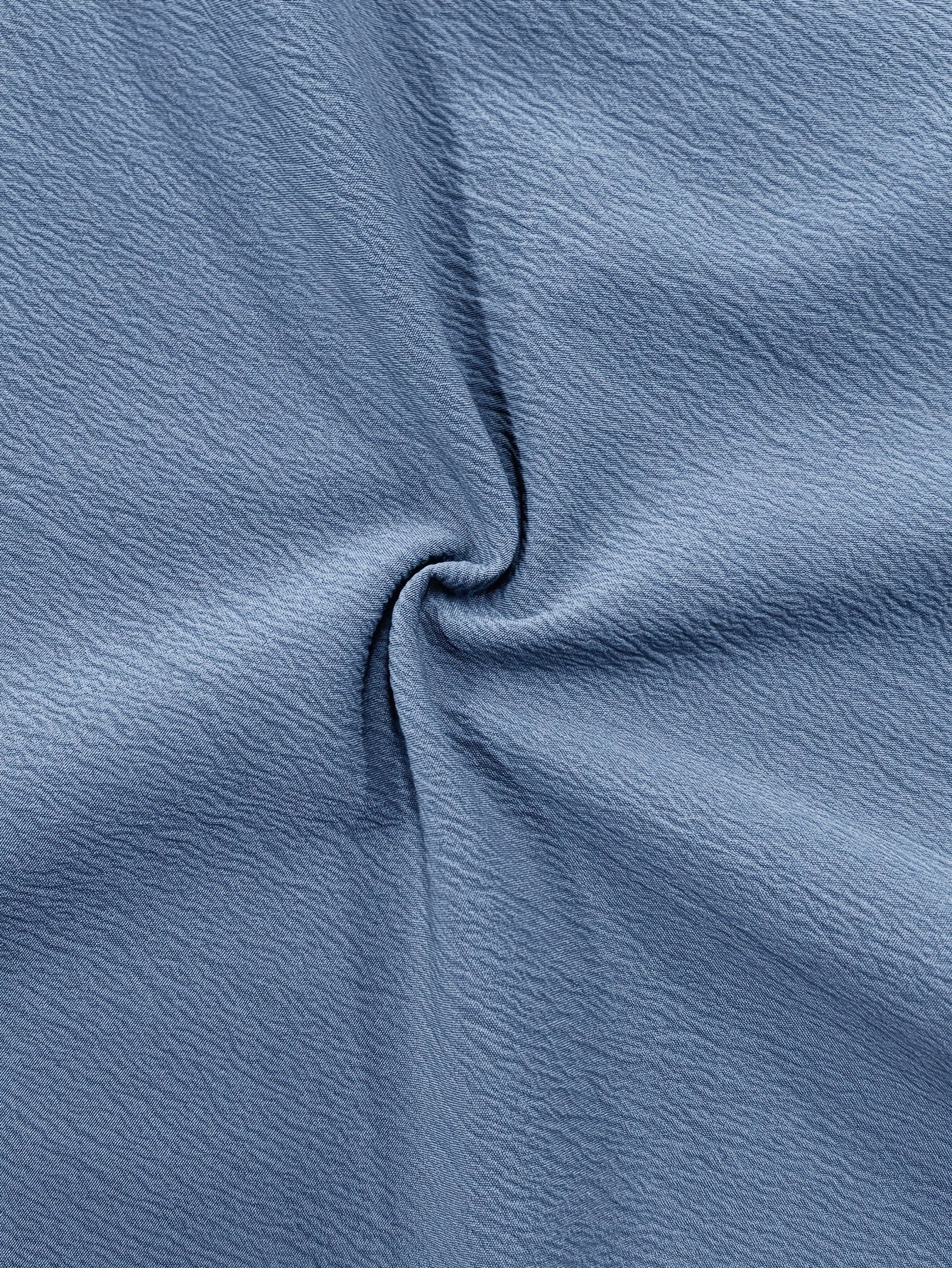 Women's Solid Color Shirt - Short Sleeve – Royal Blue detail view