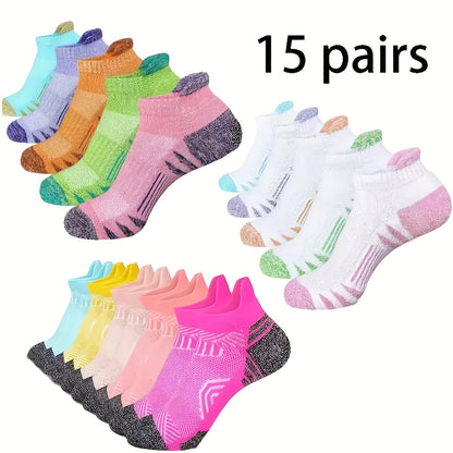Women's Solid Color Socks - 15-Pair Pack – view 7