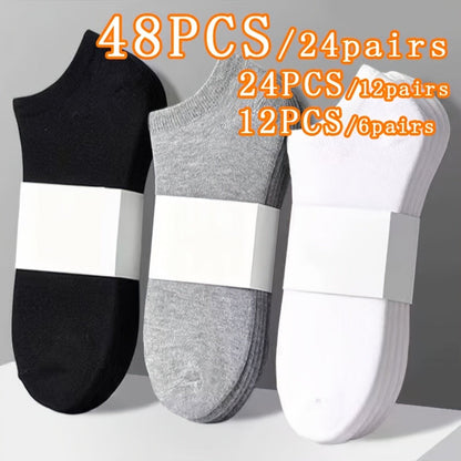 Women's Solid Color Socks - Breathable Multi-Pack – main product image
