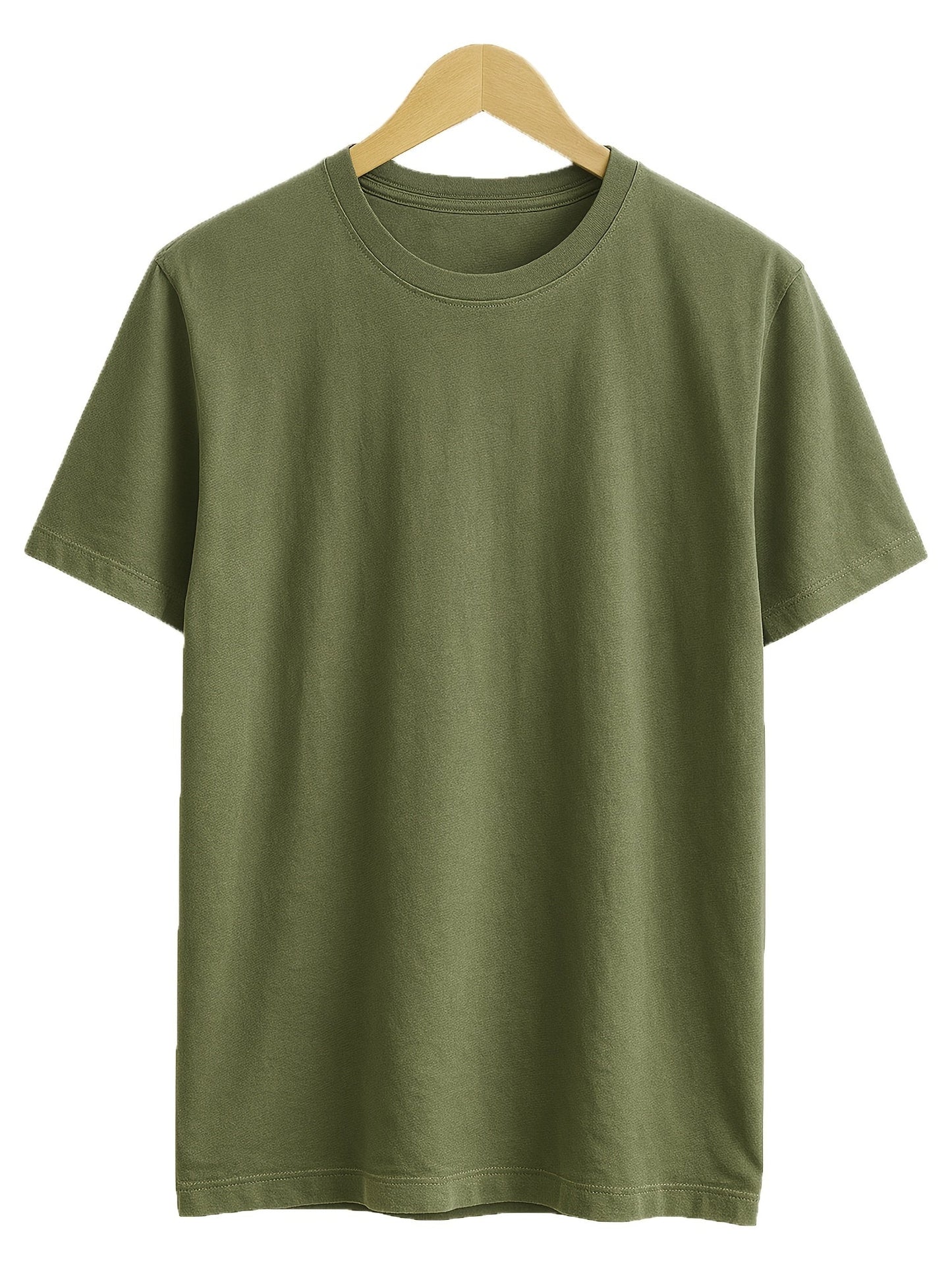 Women's Solid Color T-Shirt - 3-Pack Crew Neck Short Sleeve detail view