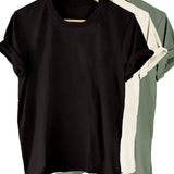 BLACK+NATURAL+MILITARY GREEN