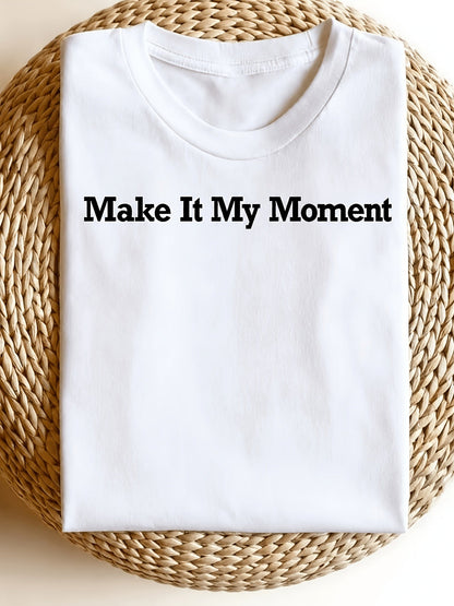 Women's Solid Color T-Shirt - Regular Fit – 3-Color Selection detail view