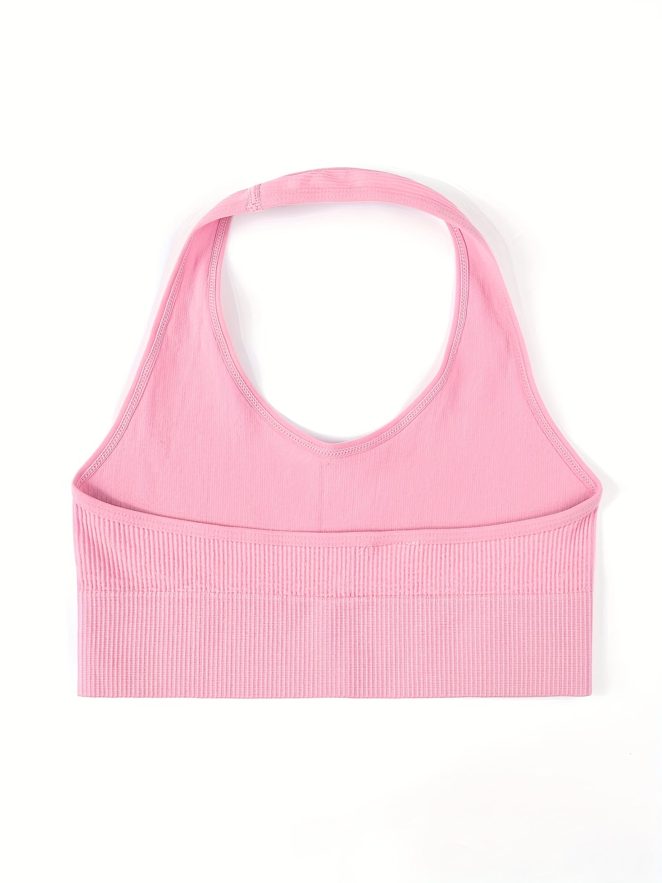 Women's Solid Color Tank Top - Halter Neck Sleeveless – view 7