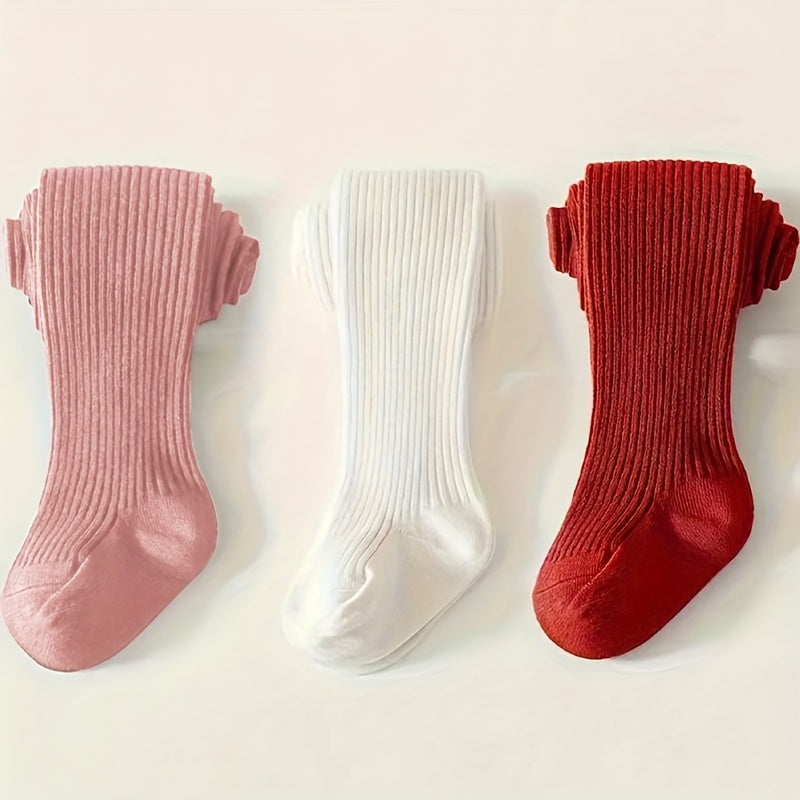 Women's Solid Color Tights - 3-Piece Pack – view 3