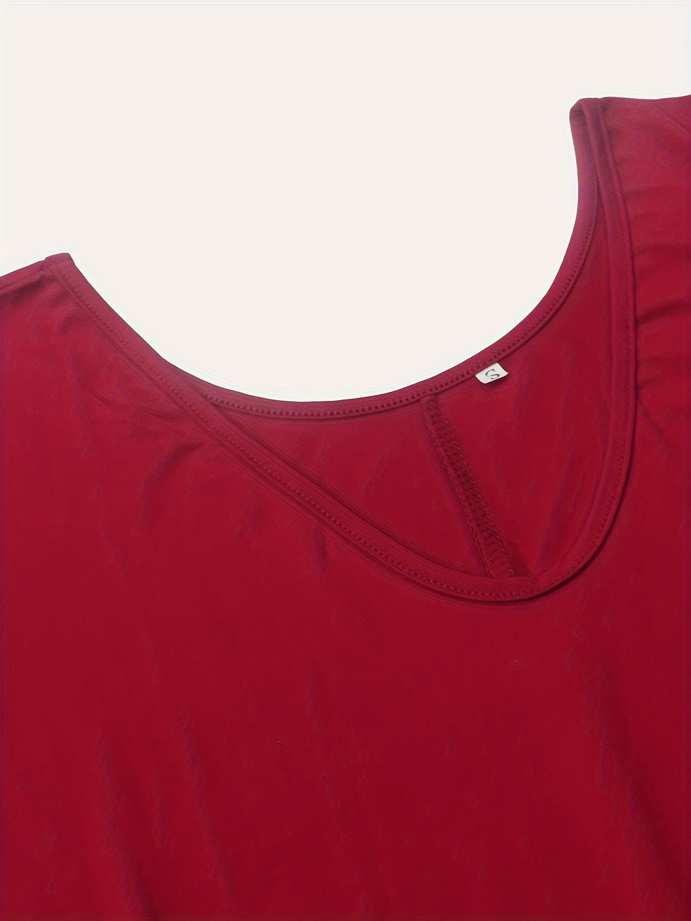 Women's Solid V-Neck Maxi Cocktail Dress - Short Sleeve Party Ready detail view