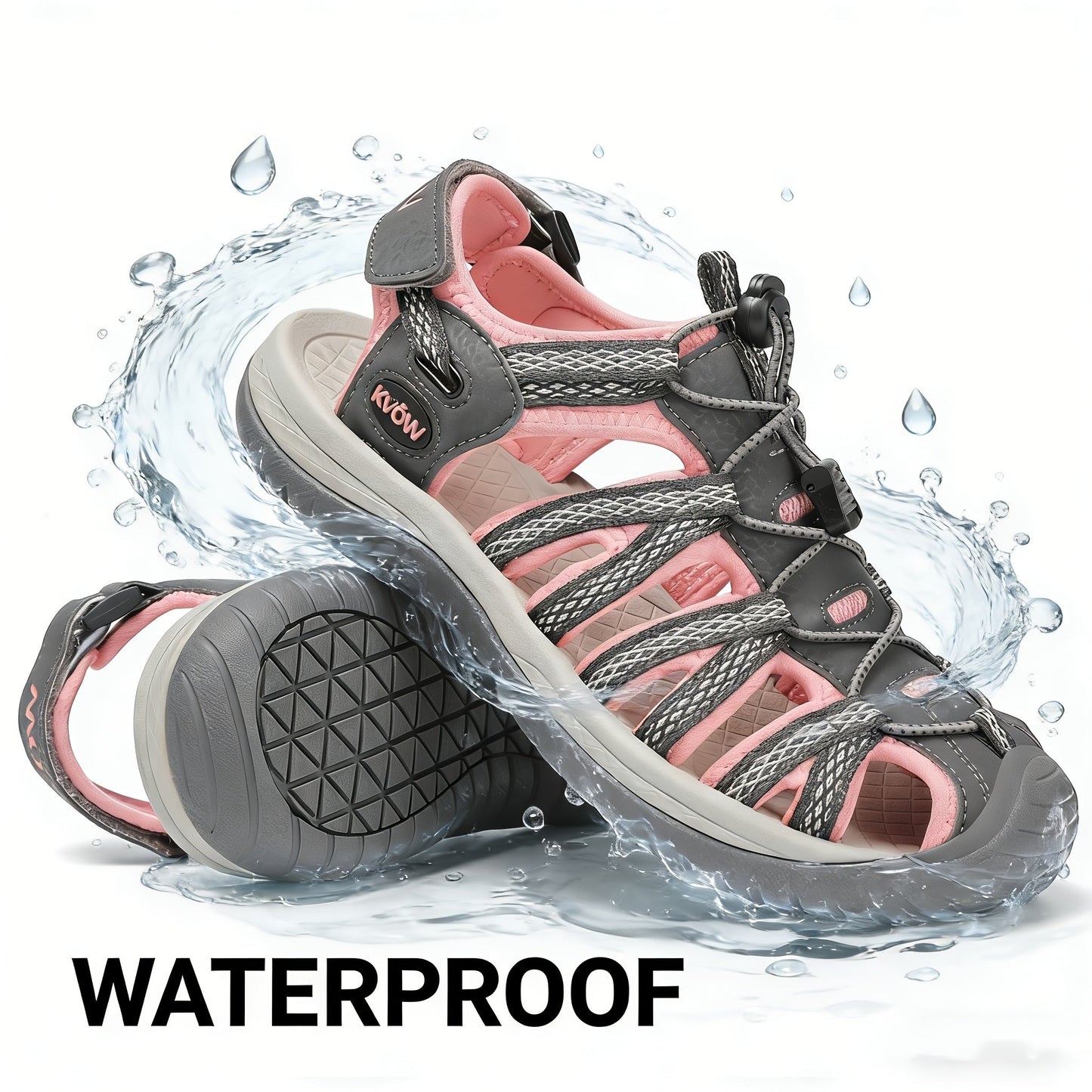 Women's Sport Sandals - Cushioned Comfort Lightweight for Outdoor & – main product image