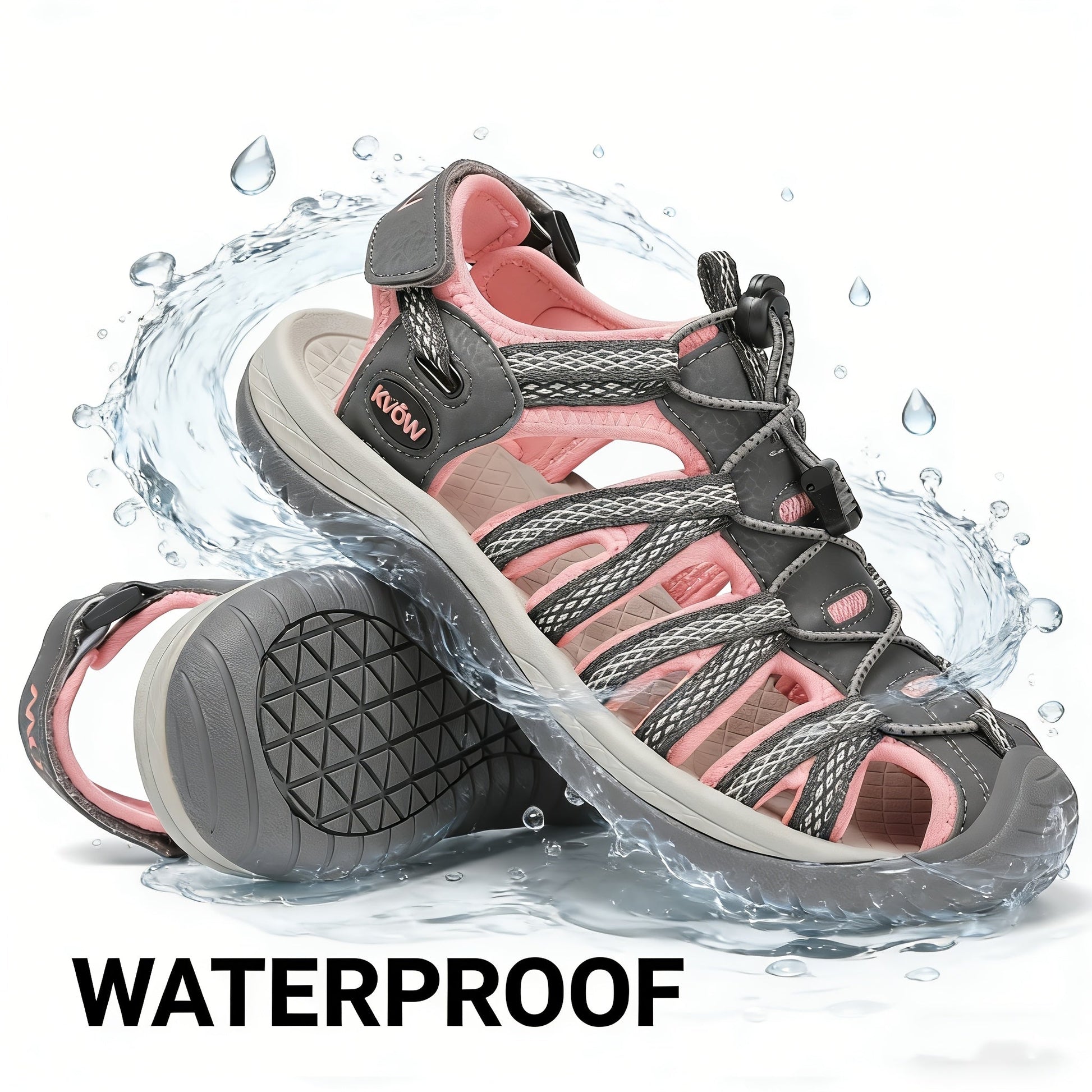 Women's Sport Sandals - Cushioned Comfort Lightweight for Outdoor & – main product image