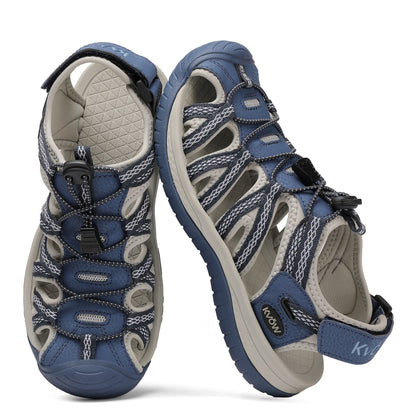 Women's Sport Sandals - Cushioned Comfort Lightweight for Outdoor & – Black option – view 4