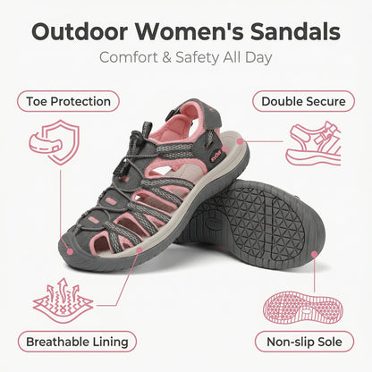 Women's Sport Sandals – Quick Dry Breathable Mesh for Beach & Water – view 8
