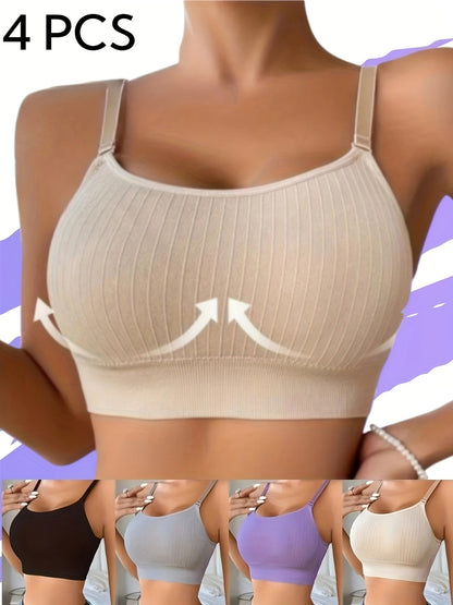 Women's Sports Bra - 4-Pack Everyday Support detail view