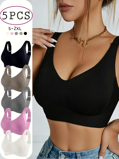 Women's Sports Bra - 5-Pack Light Support – view 2