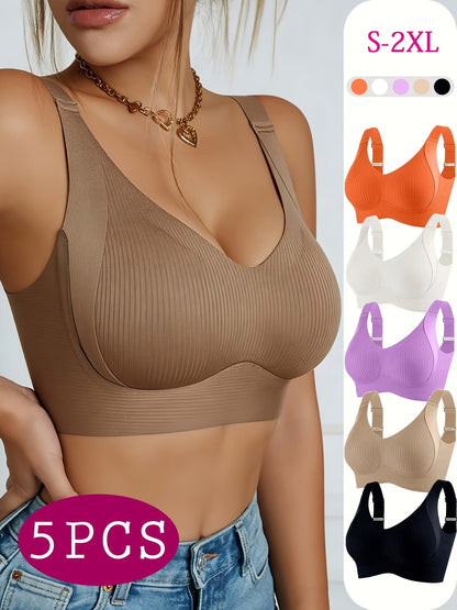 Women's Sports Bra - 5-Pack Light Support – view 20