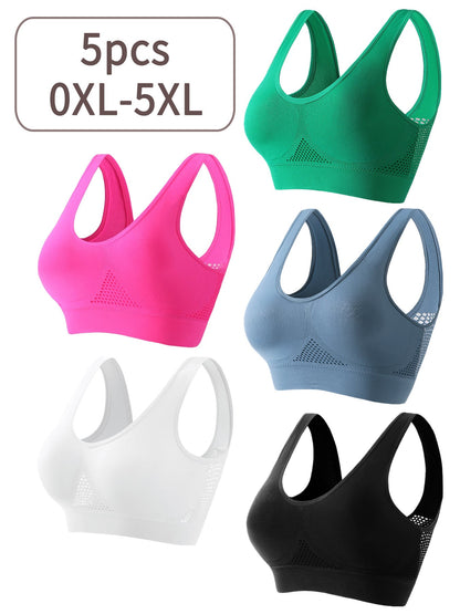 Women's Sports Bra - 5-Pack Padded, High Support detail view