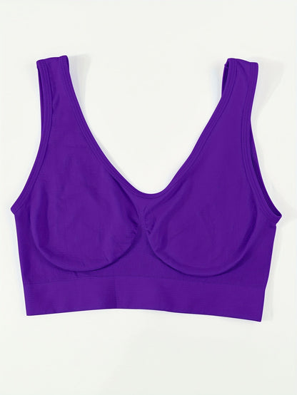 Women's Sports Bra - 5-Pack Seamless, Soft Support – view 9