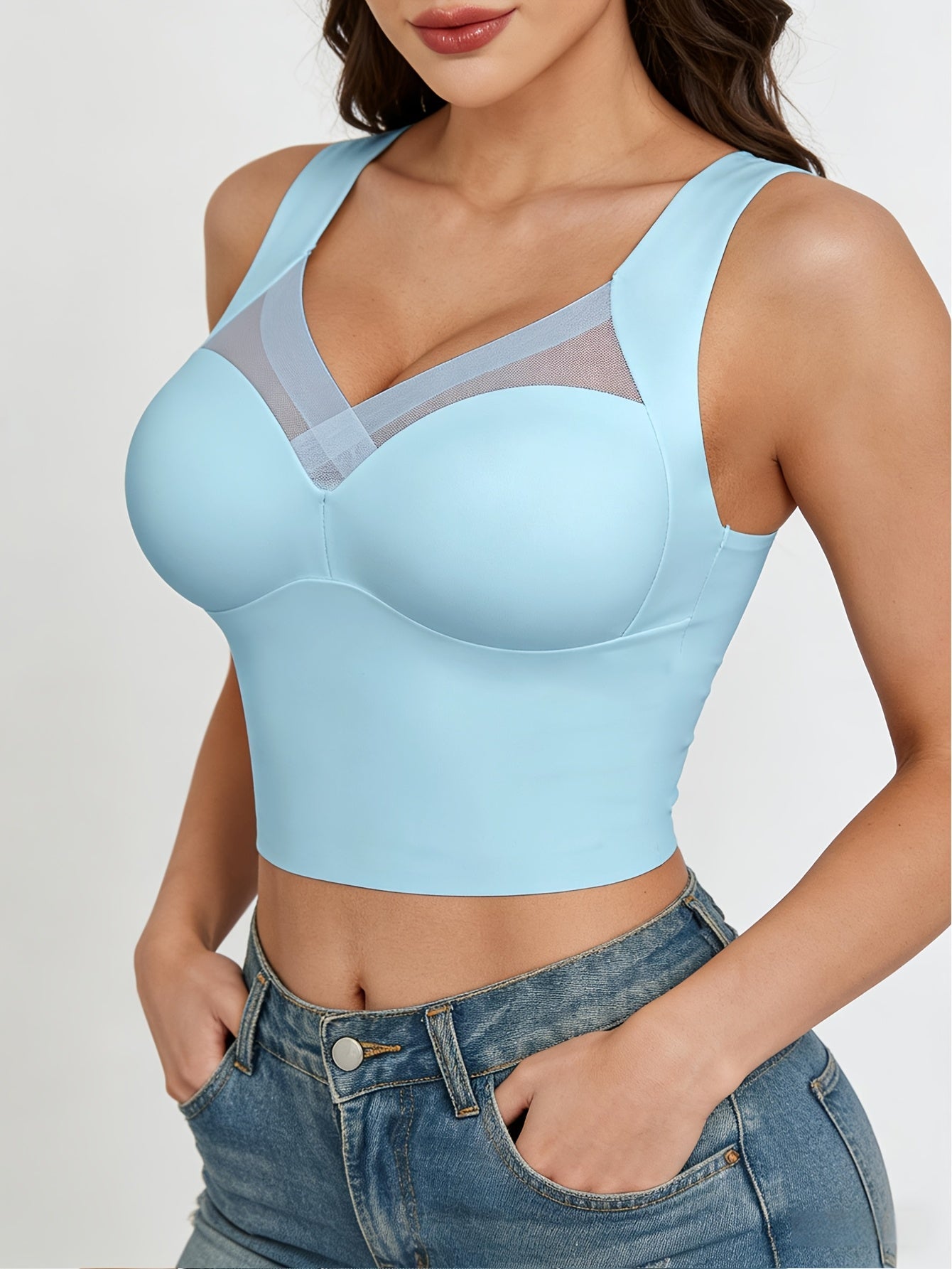 Women's Sports Bra - Fixed Padding, Everyday Support – view 3