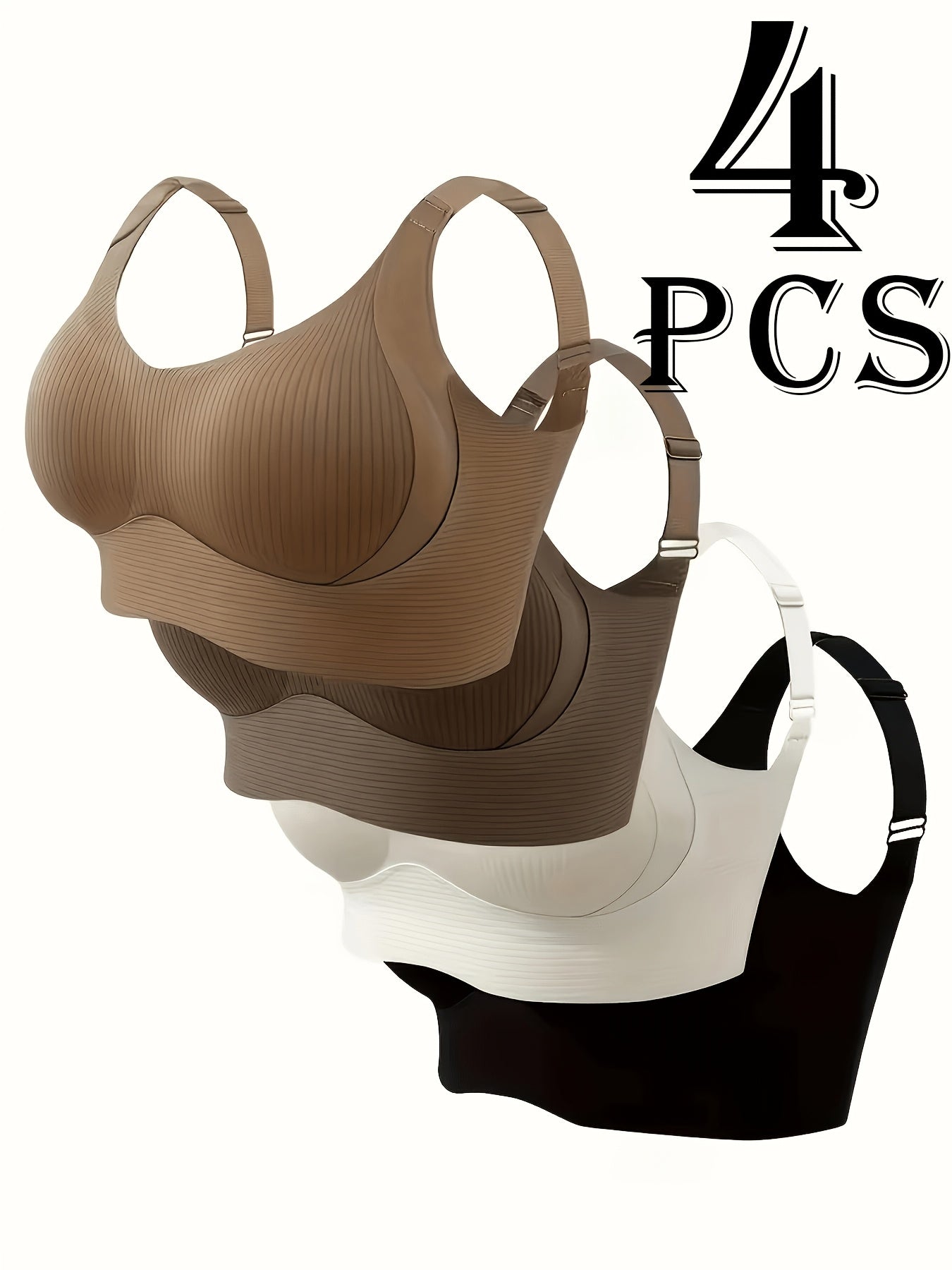 Women's Sports Bra - Removable Pads, Everyday Support – main product image