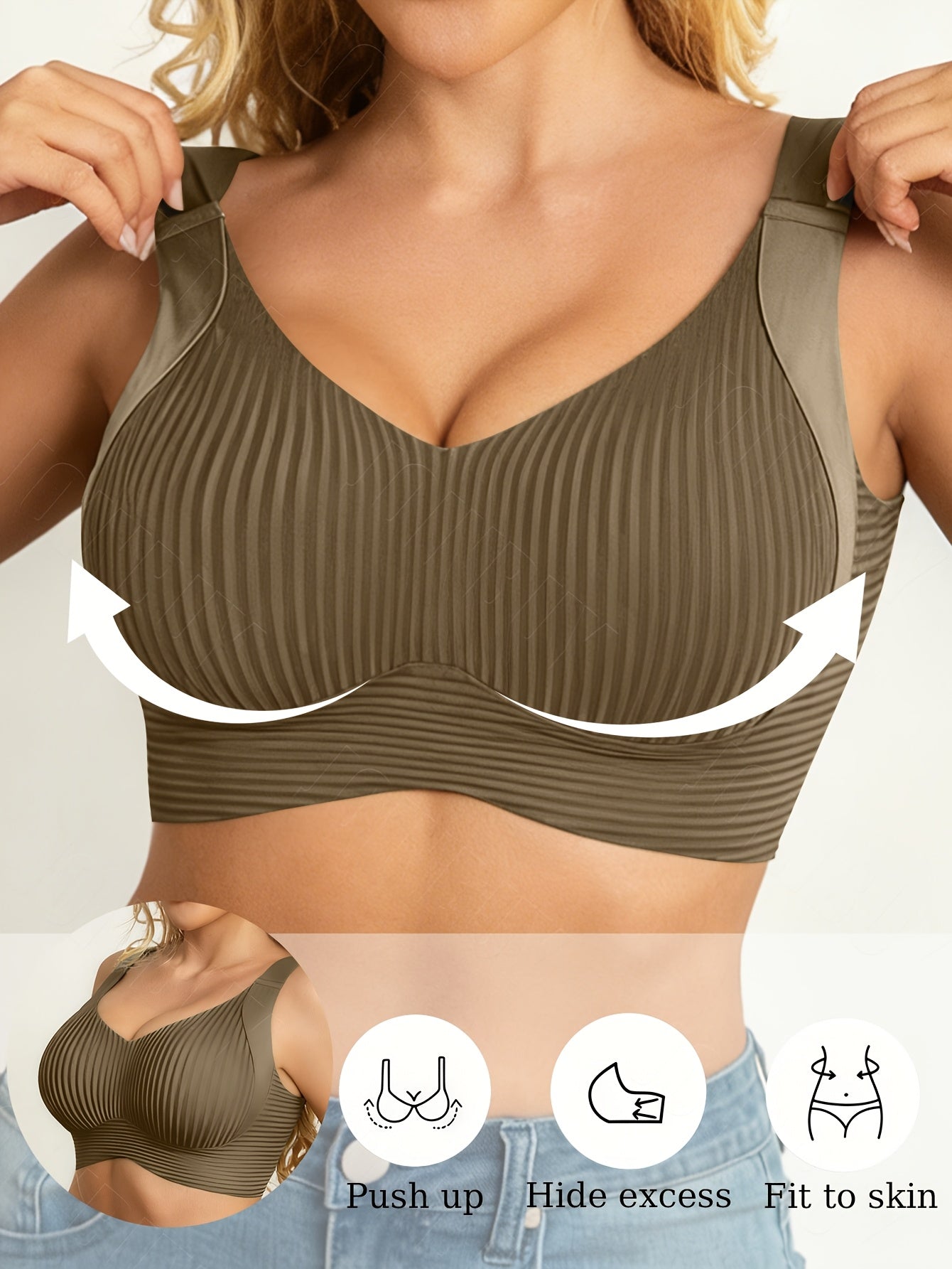Women's Sports Bra - Removable Pads, Everyday Support detail view
