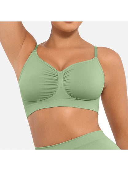 Women's Sports Bra - Seamless, Wireless detail view
