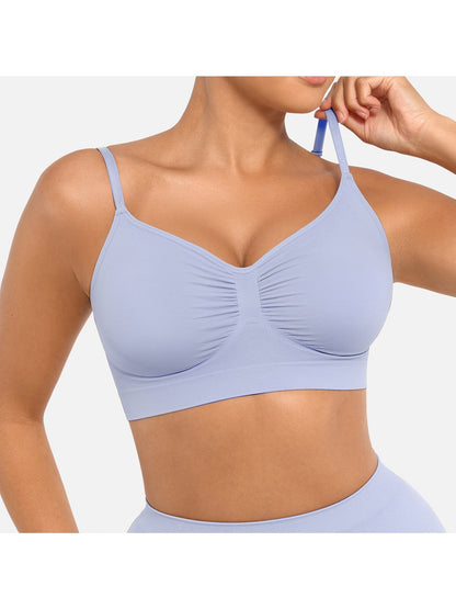 Women's Sports Bra - Seamless, Wireless detail view