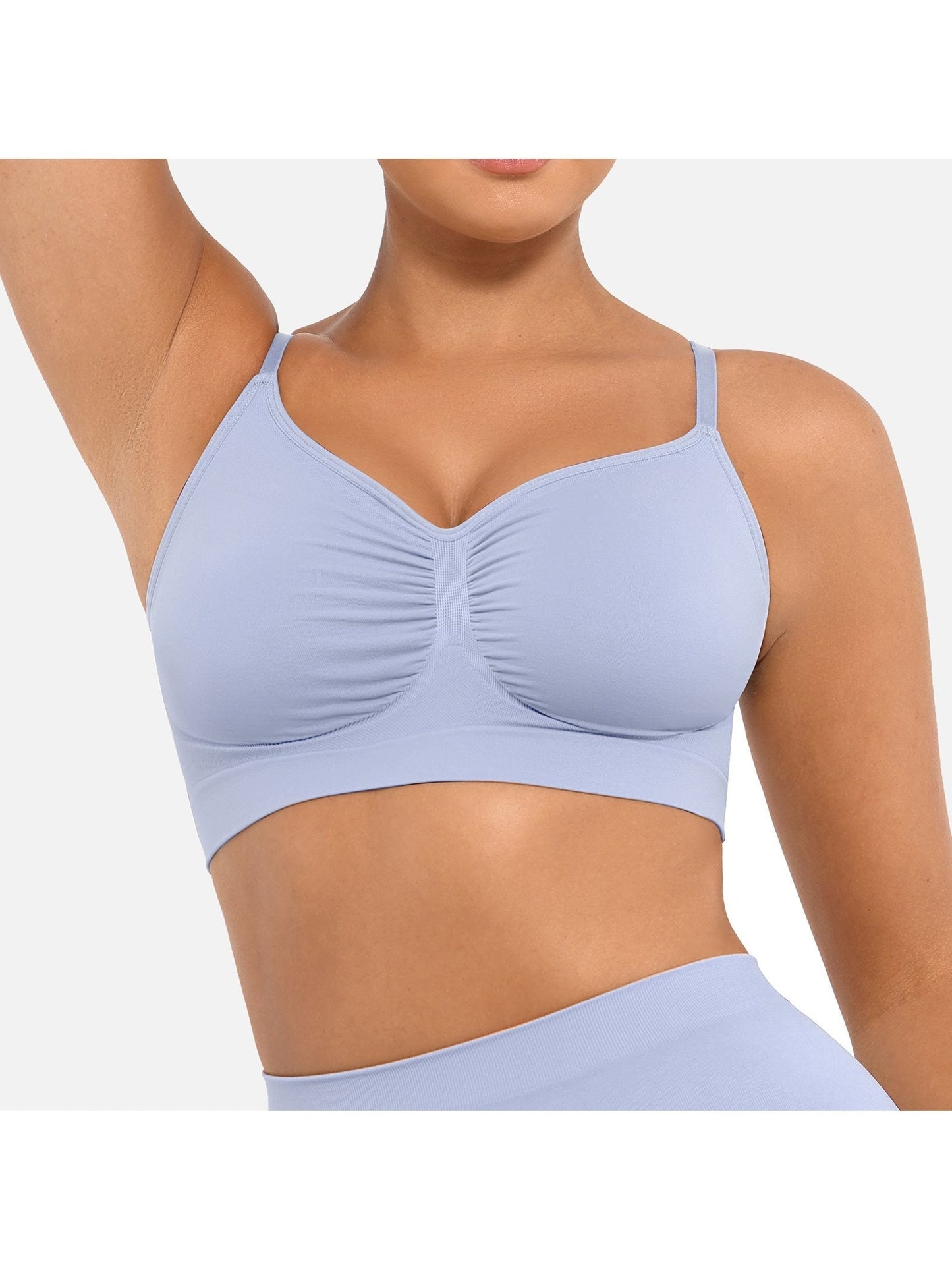 Women's Sports Bra - Seamless, Wireless detail view