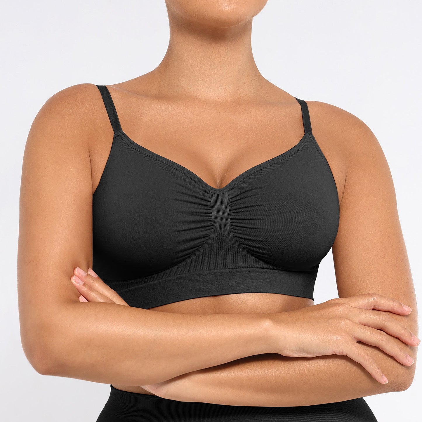 Women's Sports Bra - Seamless, Wireless detail view