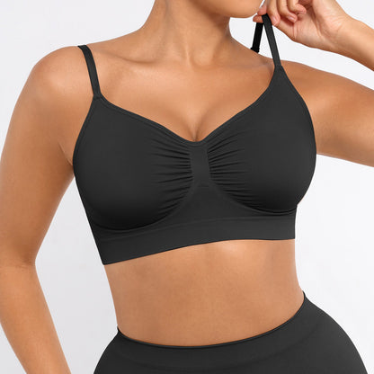 Women's Sports Bra - Seamless, Wireless detail view