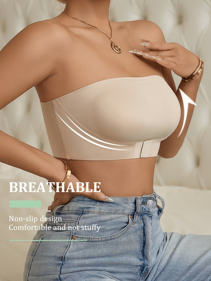 Women's Strapless Bra - Seamless Support – Multicolor – view 11