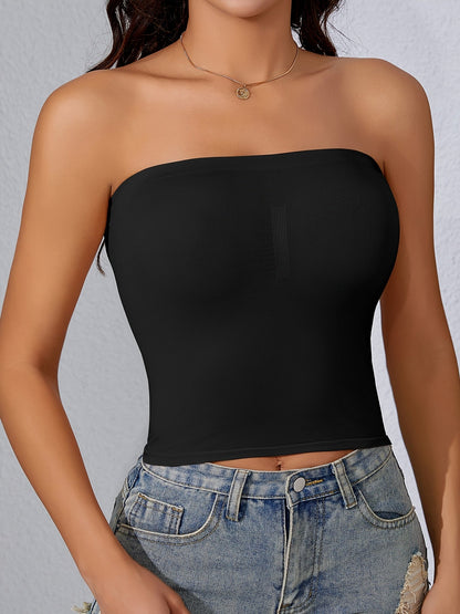 Women's Strapless Soft Support Bra - 2-Pack Everyday Support – view 9