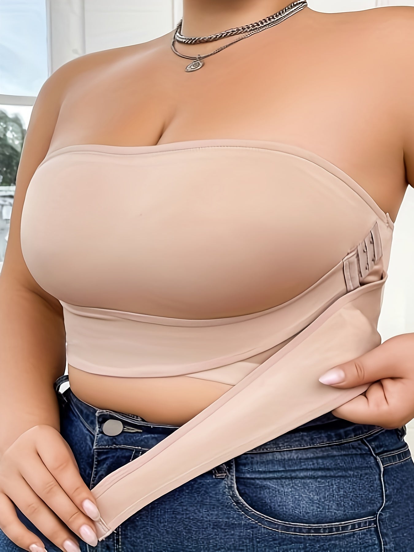 Women's Strapless Soft Support Bra - Everyday Support detail view
