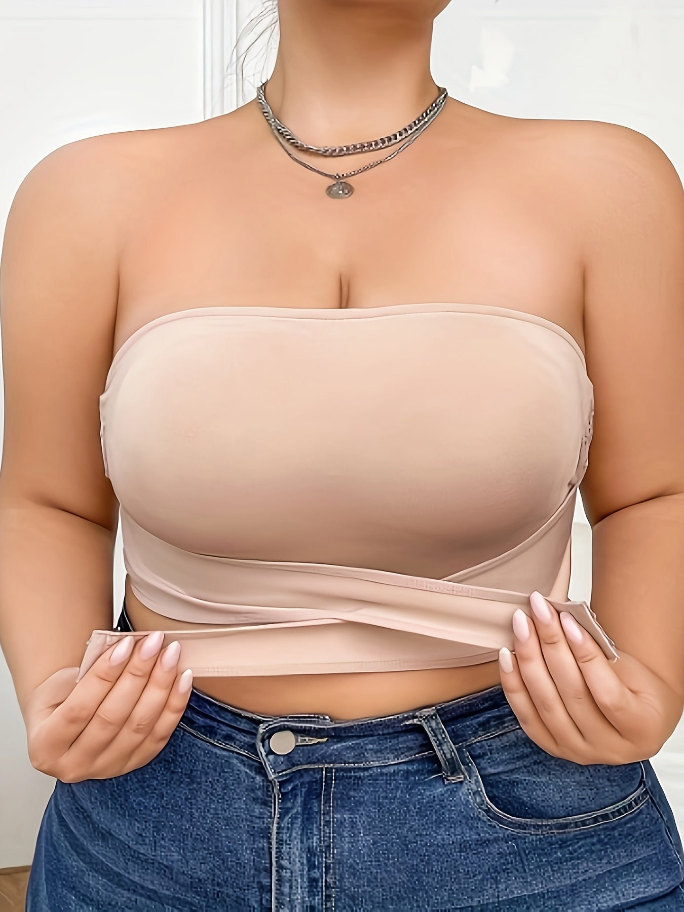 Women's Strapless Soft Support Bra - Everyday Support detail view