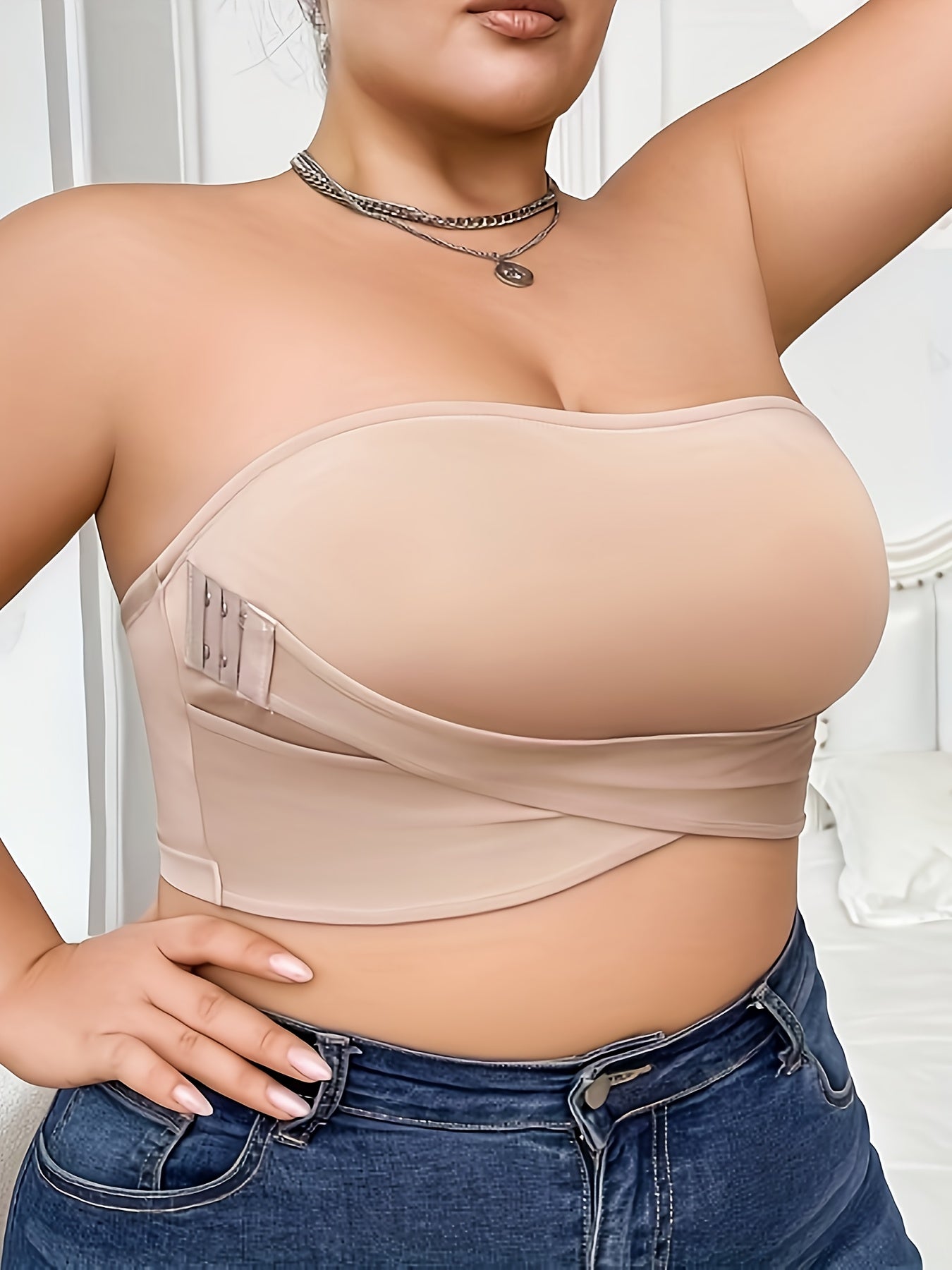 Women's Strapless Soft Support Bra - Everyday Support detail view