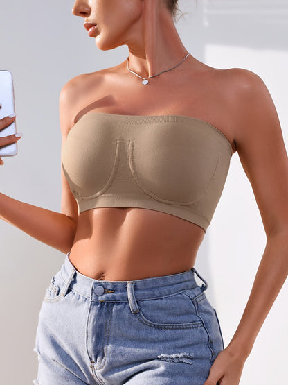 Women's Strapless Wireless Bra - 3-Pack Lace, Wireless detail view
