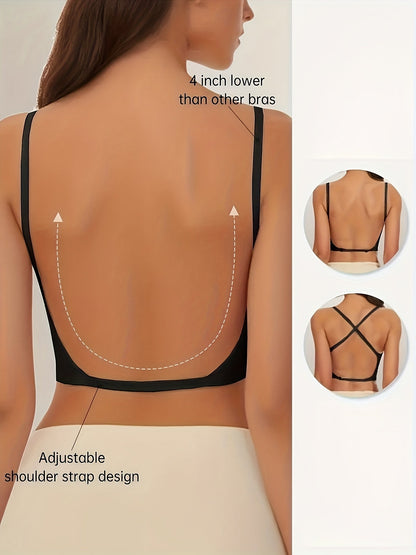 Women's Strapless Wireless Bra - 3-Pack Seamless, Wireless – view 7