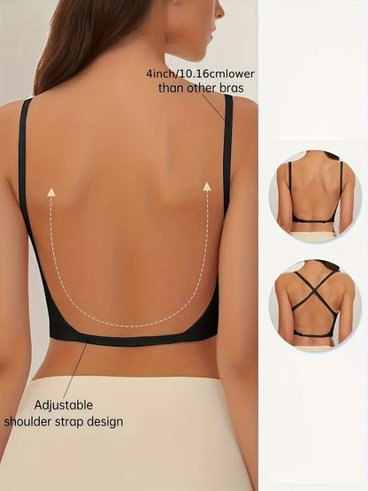 Women's Strapless Wireless Bra - 4-Pack Everyday Support – view 2