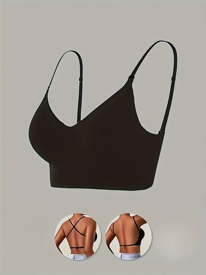 Women's Strapless Wireless Bra - 4-Pack Everyday Support – view 3