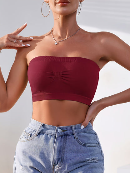 Women's Strapless Wireless Bra - 5-Pack Seamless, Wireless – view 2