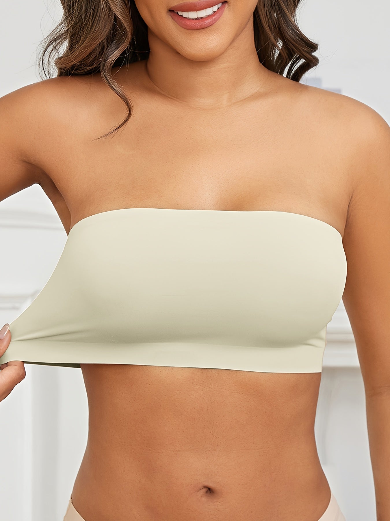 Women's Strapless Wireless Bra - Everyday Support – view 10
